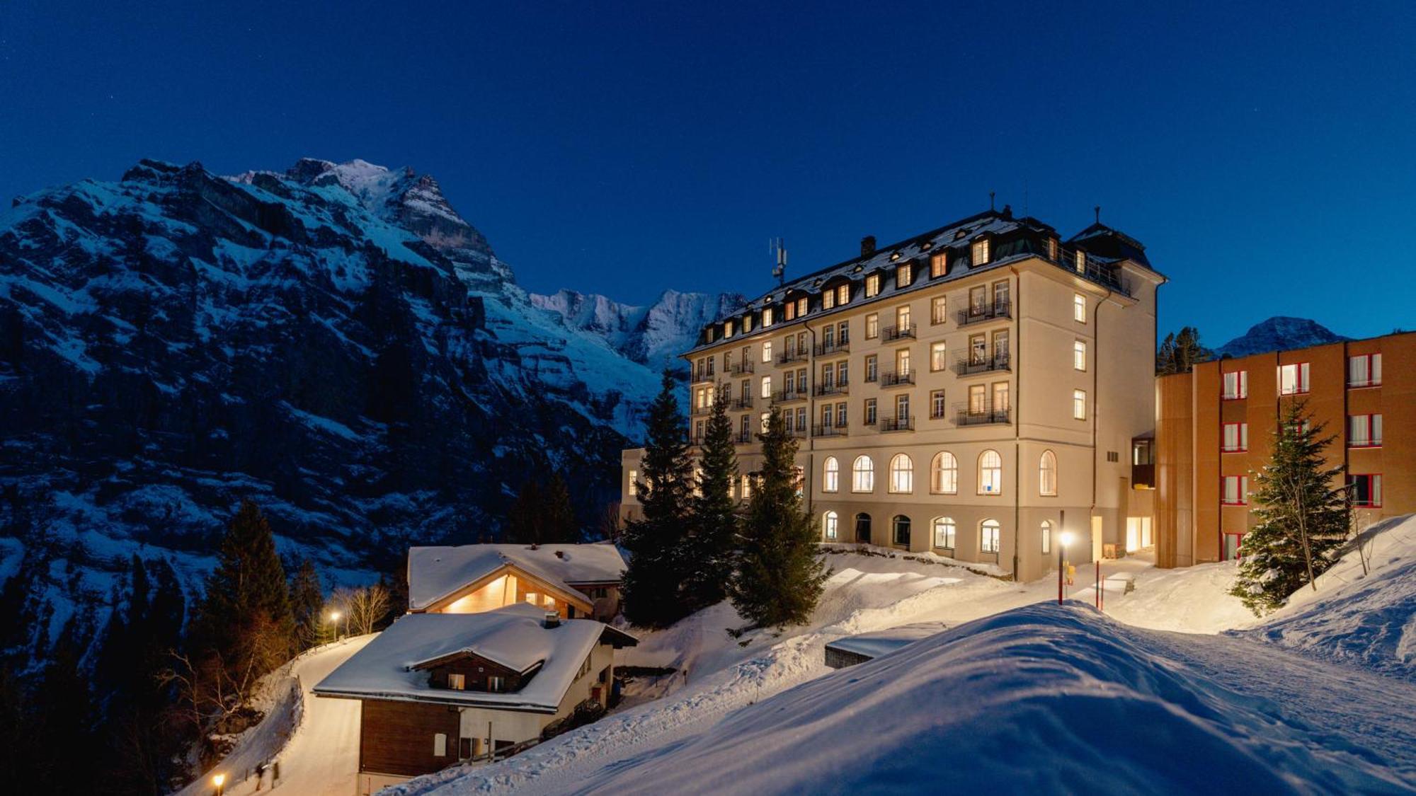 Hotel Muerren Palace Zewnętrze zdjęcie